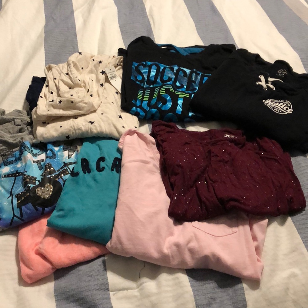 Lot of 7 l/s shirts. Multiple brands